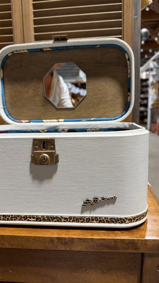 White Train Case Mini Bar RCD|122913