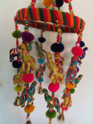 Indoor wind chime with animals and figures RCD|62603