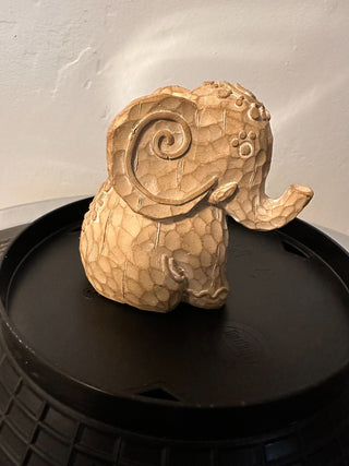 Elephant Wood India Sitting|60028