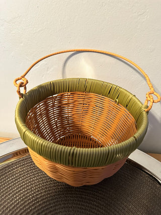 Basket Nylon Weave, Green Rim MTS