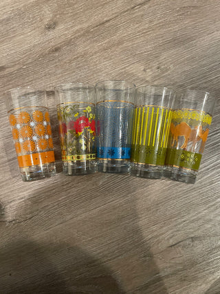 Vintage juice glasses RSV
