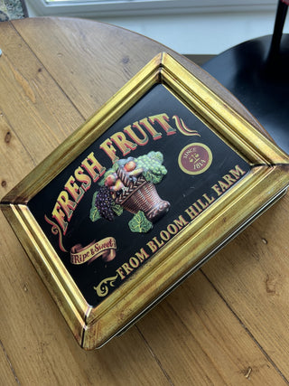 Fresh Fruit Bloom Hill Tin|61437
