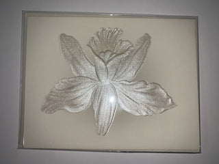 Vintage Daffodil Embossed Notecard RSV