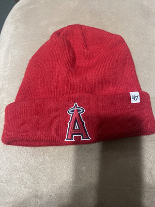 Red A's beanie rsv