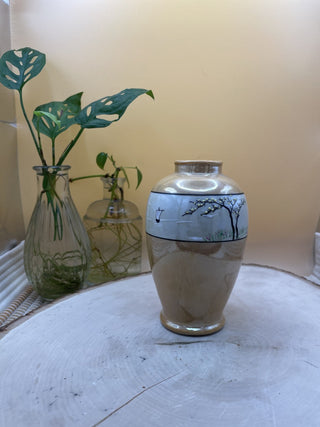 Small iridescent Eastern vase RSV