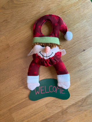 CHRISTMAS ELF WELCOME DOOR SIGN|139758