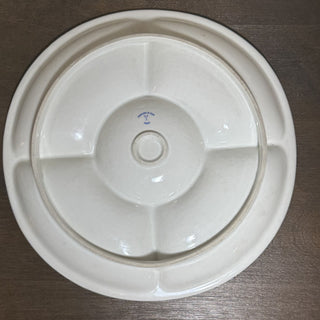 French Porcelain Rose Relish Tray RCD|87604