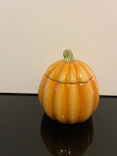 #2326 Ceramic Pumpkin Candle