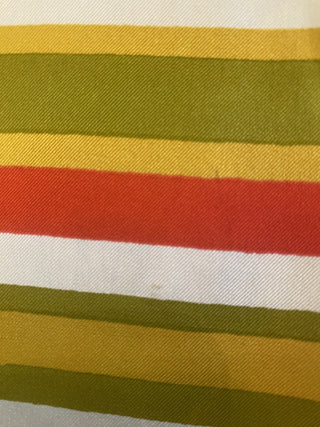 1960s Christian Dior Red Silk Scarf MTS|67308