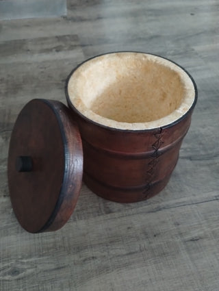 Rio de Janeiro Leather Ice Bucket|61897