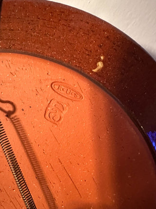 Plate Rooster 9" Terra Cotta MTS|128221