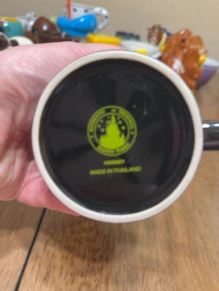 Disney Villains Mug YOU'RE WICKED AWESOME 3D Walt Disney World Parks Black Green