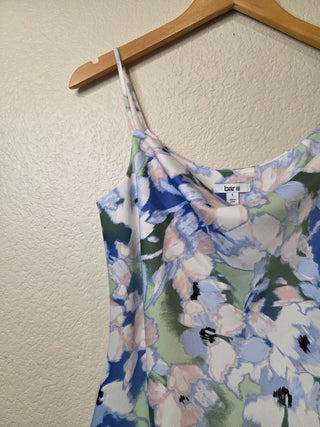 NEW! Bar III floral satin tank - NWT RSV|158450