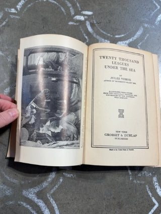 Antique Book: 20,000 Leagues Under the Sea