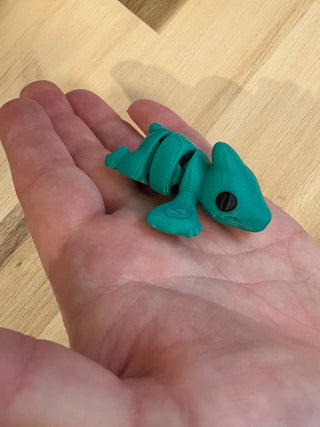 Baby Wiggly Pterodactyl Green