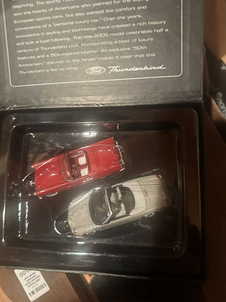 Hallmark Thunderbird 50th Anniversary 1955 Ford Car Ornament #47 VV MTS|131851