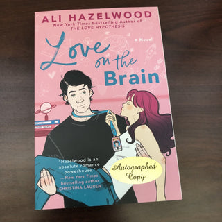 Autographed Love on the Brain Book Ali Hazelwood M