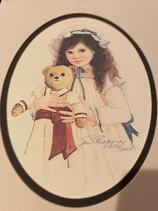 VTG Signed Jan Hagara Litho Print~MTS|111422