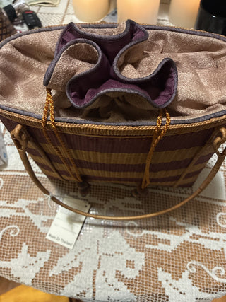 Monsoon vintage bamboo bag from Thailand RCD