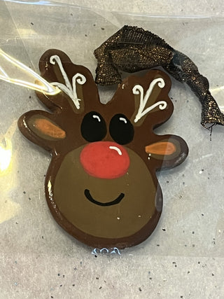 Handcrafted Clay Reindeer Ornament | Gift Tag|129733