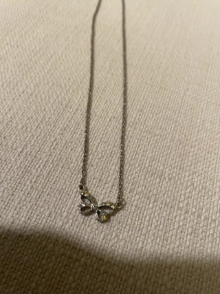 Vintage inspired crystal butterfly necklace 1928