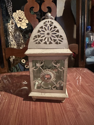 Lantern Tealight candle holder Jeweled #62 VV MTS|85232