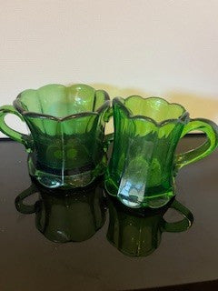 #2585 Vintage Cream & Sugar Set RSV