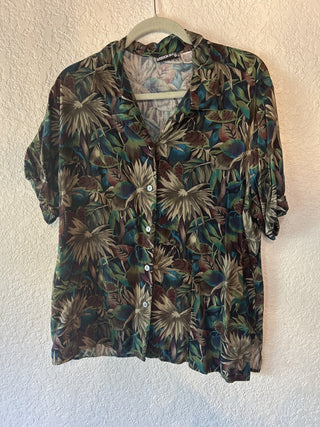 12F VTG Fashion Bug Jungle Print Size 18/20W MTS|66903