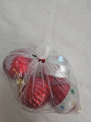 AD. Ornaments Variety set of 4. ShatterProof