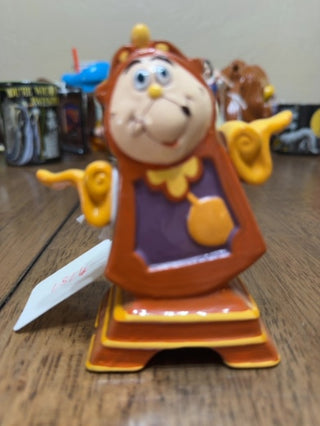 Disney Parks Cogsworth Figurine