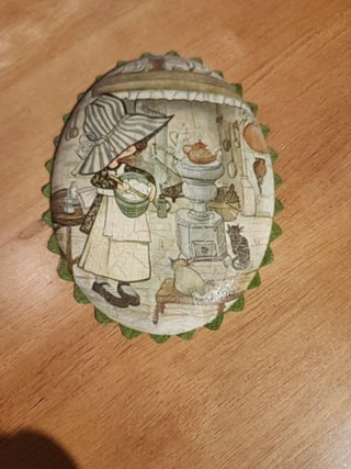 Holly Hobbie Cooking- Handmade Wall Decor