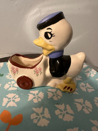 Duck Planter 1940's Ceramic MTS|119970