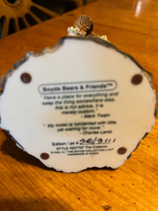 Boyds Bears Style #227707 The Collector RSV|99931