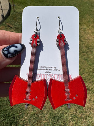 Axe Bass Earrings MTS|100723