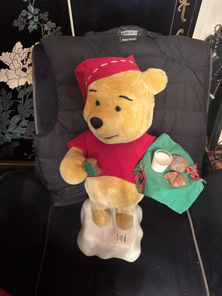 Vintage Telco Disney Winnie The Pooh Cookies Motionette 20" Talking animated Christmas #62 VV MTS|139823