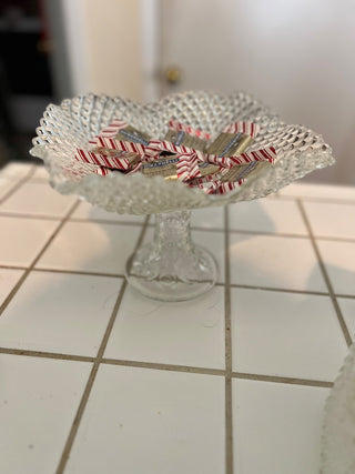 Mj94-VTG Diamond cut pedestal dish MTS|134048