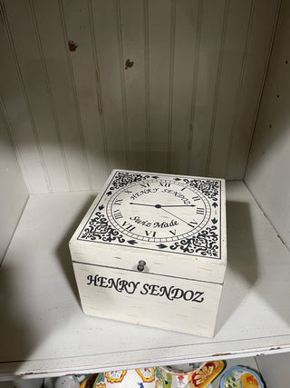 Wooden Nesting Clock Boxes set of 2 RCD