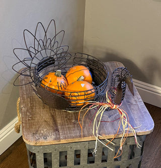 Metal Turkey Basket RSV|122683