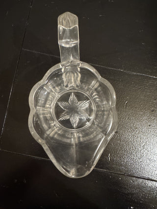 AJ - Vintage Small Clear Glass Pitcher MTS|64920