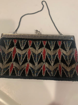 vntg beaded purse MTS|130109