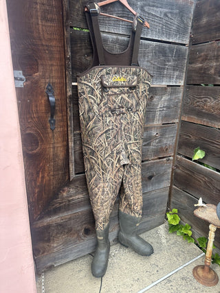 Cabela's Supermag Neoprene Chest Waders Size 11R #47 VV MTS|97158