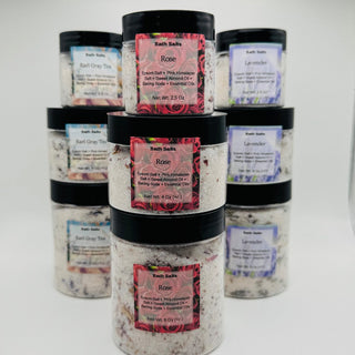 Bath Salts - Rose - 8 oz - RCD