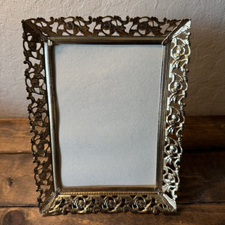 Ornate Gold Metal Filigree 5x7" Frame MTS|145623