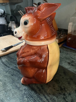 Burro Cookie Jar