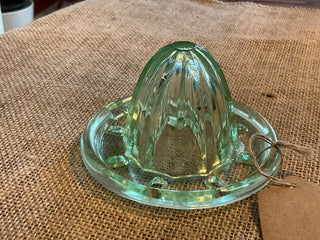 Green Depression Uranium Glass Reamer/juicer MTS