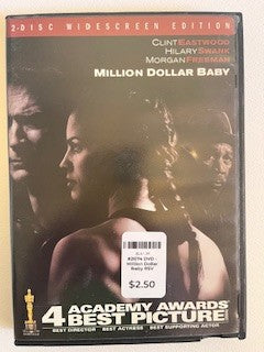 #2074 DVD - Million Dollar Baby  RSV