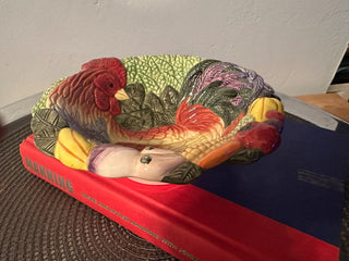 Chicken Fitz Floyd Bowl MTS|137199