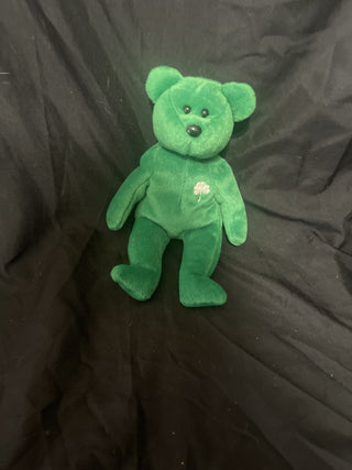 Green bear beanie baby rsv