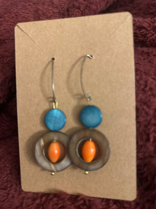 Handmade dangle earrings MTS