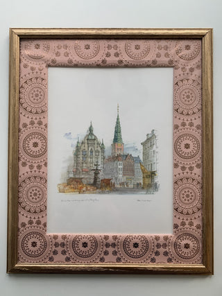 Danish print in frame|51943